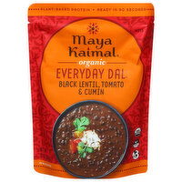 Maya Kaimal Everyday Dal, Organic, Black Lentil, Tomato & Cumin, Mild, 10 Ounce