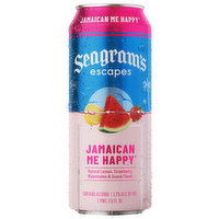 Seagram's Escapes Malt Beverage, Premium, Jamaican Me Happy, 23.5 Fluid ounce