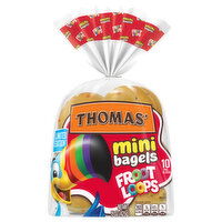 Thomas' Bagels, Froot Loops, Pre-Sliced, Mini, 10 Each