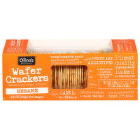 Olina's Bakehouse Wafer Crackers, Sesame, 3.5 Ounce