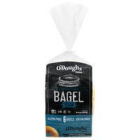 ODoughs Thins Bagels, Vegan, Original, 6 Each