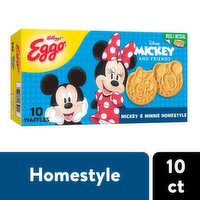 Eggo Frozen Mini Waffles, Homestyle, 12.3 Ounce