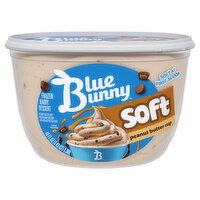 Blue Bunny Soft Peanut Butter Cup Frozen Dairy Dessert, 46 Fluid ounce