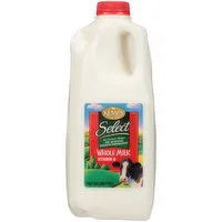 Kemps Select Whole Milk, 0.5 Gallon