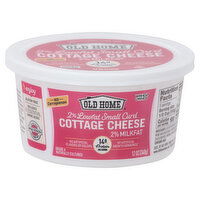 Old Home Cottage Cheese, Small Curd, 2% Milkfat, 2% Lowfat, 12 Ounce