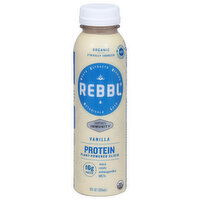 Rebbl Organic Plant-Powered Vanilla Protein, 12 Fluid ounce