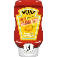 Heinz Tomato Ketchup Blended with Habanero, 14 Ounce