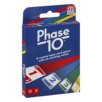 Mattel Games Phase 10 Card Game, 1 Each