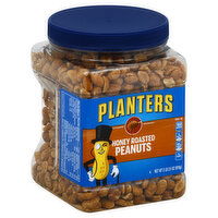 Planters Peanuts, Honey Roasted, 34.5 Ounce