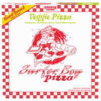 Surfer Boy Pizza Pizza, Hand-Tossed Style Crust, Veggie, 22.1 Ounce