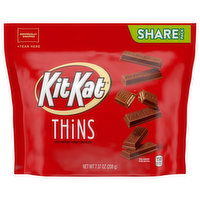 Kit Kat Crisp Wafers, in Milk Chocolate, Thins, Share Pack, 7.37 Ounce