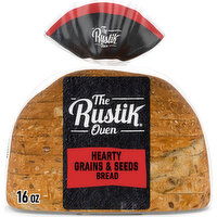 The Rustik Oven Hearty Grains & Seeds Whole Grain Bread, 16 oz, 16 Ounce