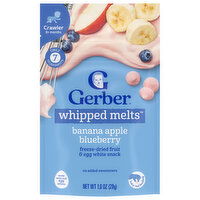 Gerber Crawler (8+ Months) Banana Apple Blueberry Whipped Melts, 1 Ounce