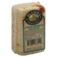 Blasers Cheese, Natural Pepperoni Jack, 7.5 Ounce