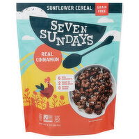 Seven Sundays Cereal, Sunflower, Grain Free, Real Cinnamon, 8 Ounce