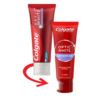 Colgate Optic White Advanced Whitening Toothpaste, 3.2 Ounce