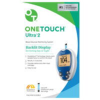 OneTouch Ultra 2 Blood Glucose Monitoring System, 1 Each