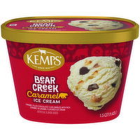 Kemps Bear Creek Caramel Ice Cream, 1.5 Quart