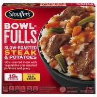 Stouffer's Bowl-Fulls Steak & Potatoes, Slow-Roasted, 13.5 Ounce