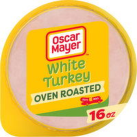 Oscar Mayer Lean Oven Roasted White Turkey Sliced Lunch Meat, 16 Ounce