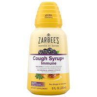 Zarbee's Cough Syrup, Natural Berry Flavor, Immune, 8 Fluid ounce