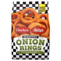 Checkers/Rally's Onion Rings, Seasoned, 16 Ounce