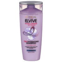 Elvive Shampoo, Hydrating, Hyaluron + Plump, 12.6 Fluid ounce