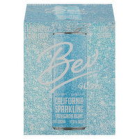 Bev Sauvignon Blanc, Sparkling, California, Glow, 4 Each