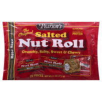 Pearsons Nut Roll, The Original, Salted, Bite Size, 22 Each