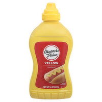 Shoppers Value Mustard, Yellow, 14 Ounce