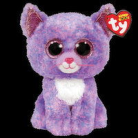 Ty Cassidy Cat Beanie Baby Plush, 1 Each