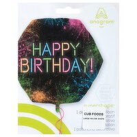 Anagram Birthday Supershape Decorative Balloon, 1 Each