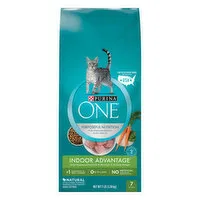 Purina One Cat Food, Adult, Indoor Advantage, 7 Pound