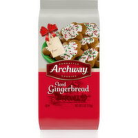 Archway® Holiday Iced Gingerbread Cookies, 6 Ounce