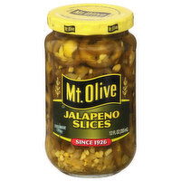 Mt. Olive Jalapeno Slices Pickles, 12 Fluid ounce