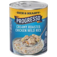 Progresso Soup, Creamy Roasted Chicken Wild Rice, 18.5 Ounce