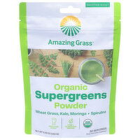 Amazing Grass Supergreens Powder, Organic, 5.29 Ounce