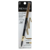 Revlon ColorStay Brow Pencil, Waterproof, Blonde 205, 0.012 Ounce