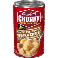 Campbell's® Chunky® Chunky® Soup, Baked Potato with Steak and Cheese Soup, 18.8 Ounce