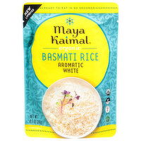 Maya Kaimal Basmati Rice, Organic, Aromatic White, 8.5 Ounce
