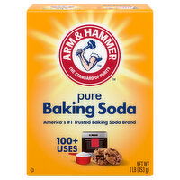 Arm & Hammer Baking Soda, Pure, 1 Pound