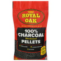 Royal Oak Charcoal Pellets, 100%, Hardwood, 20 Pound