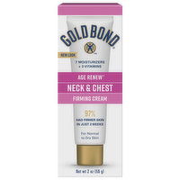 Gold Bond Age Renew Firming Cream, Neck & Chest, Age Renew, 2 Ounce