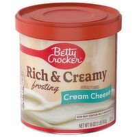 Betty Crocker Rich & Creamy Cream Cheese Frosting, 16 Ounce