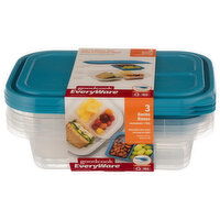 GoodCook Everyware Bento Boxes, Container + Lids, 3 Each