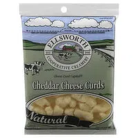 Ellsworth Cheese Curds, Cheddar, 16 Ounce