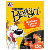 Beggin' with Bacon & Cheese Flavor Dog Treats, 25 Ounce