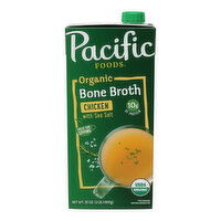 Pacific Foods Organic Chicken Bone Broth With Sea Salt, 32 Ounce