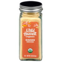 Wild Harvest Ginger, Organic, Ground, 1.6 Ounce