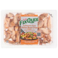 Buddig Fix Quix Chicken Breast Strips, Southwestern-Flavor, Flame Grilled, 6 Ounce